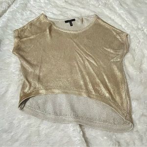 Jessica Simpson Gold Top